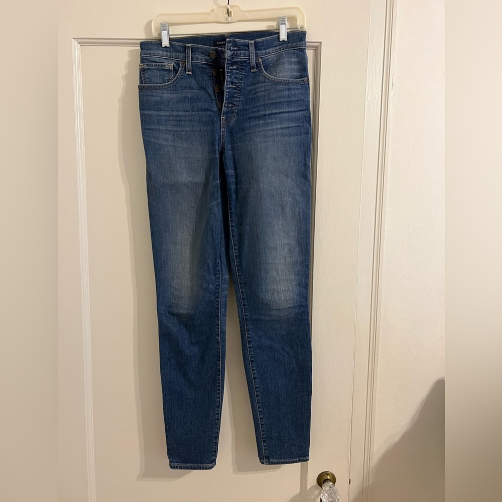 Lucky Brand High Rise Bridgette Skinny jeans